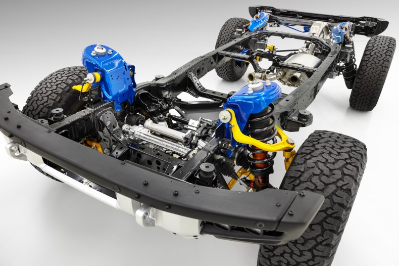 2022 Ford Bronco Raptor chassis