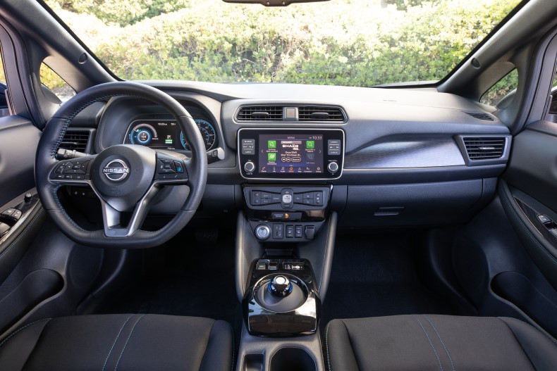 2023 Nissan Leaf interior.jpg