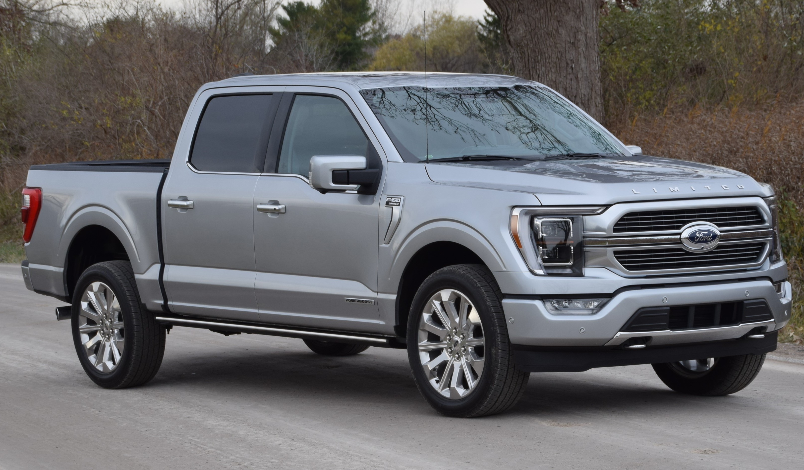 27 2021 Ford F-150 silver front quarter.JPG