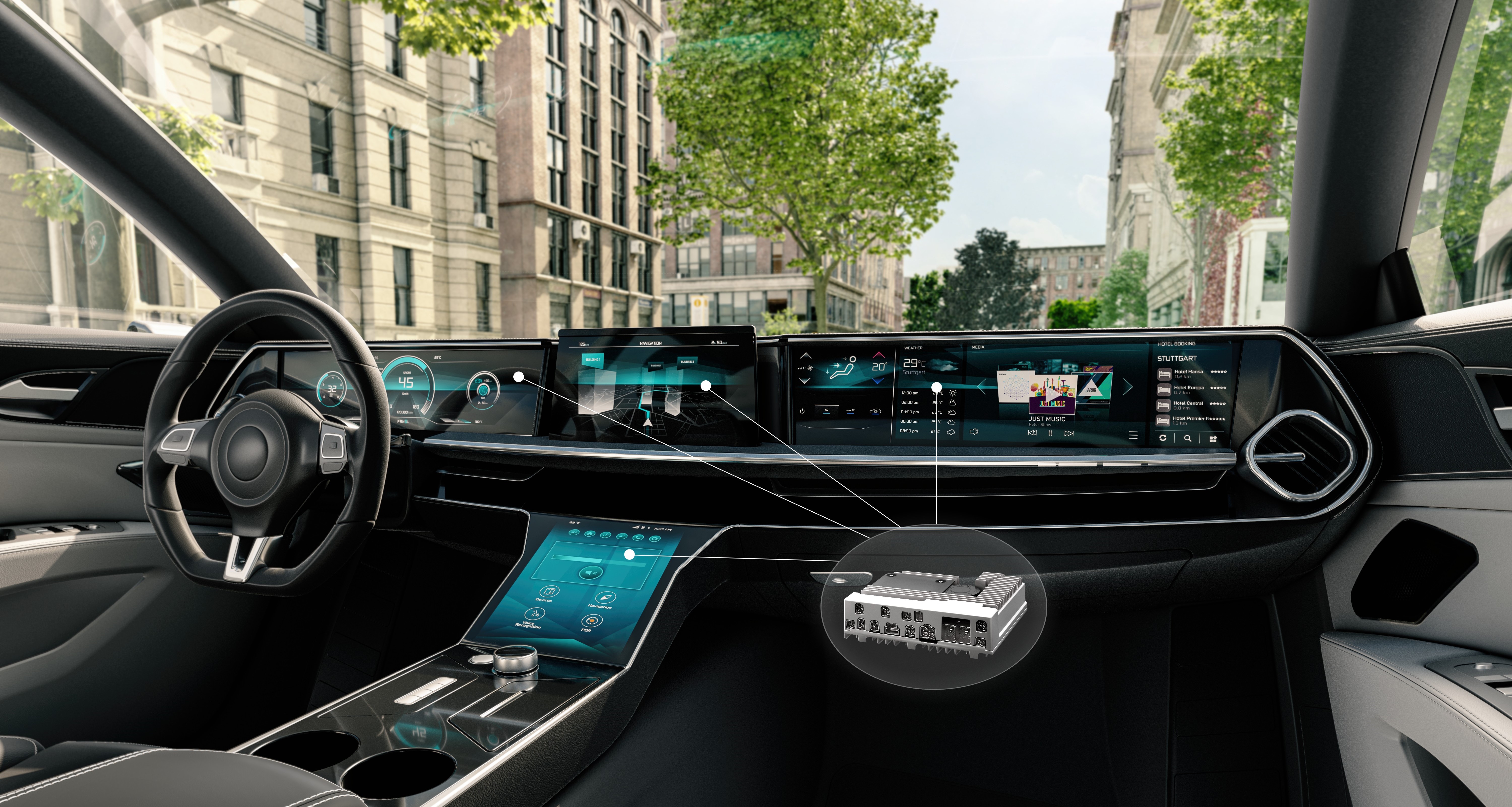 Bosch’s New Infotainment Computer Aimed at Software Defined Vehicle