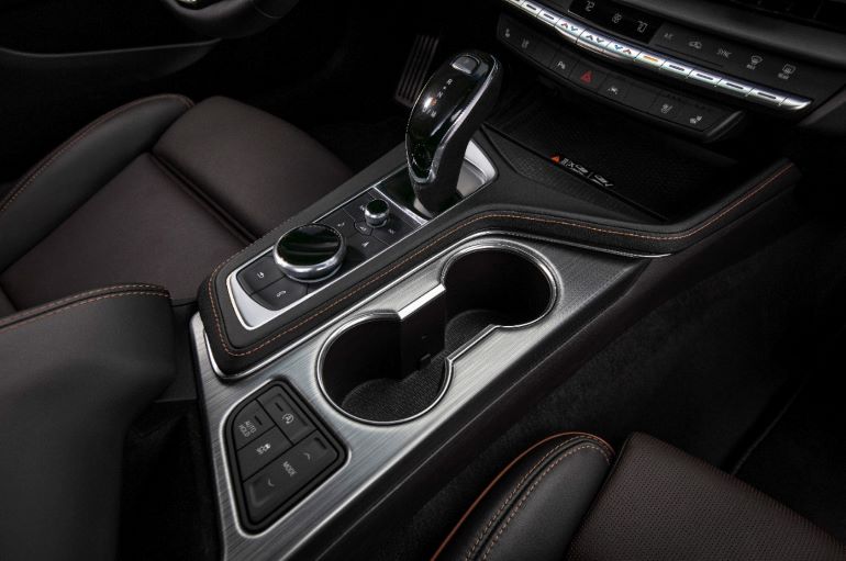 Cadillac CT4-V chrome trim center console.jpg