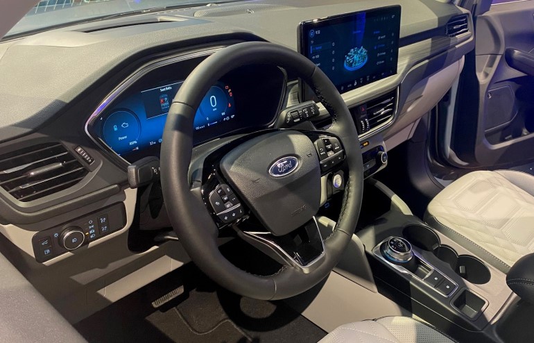 Ford Escape Plug-In Hybrid interior