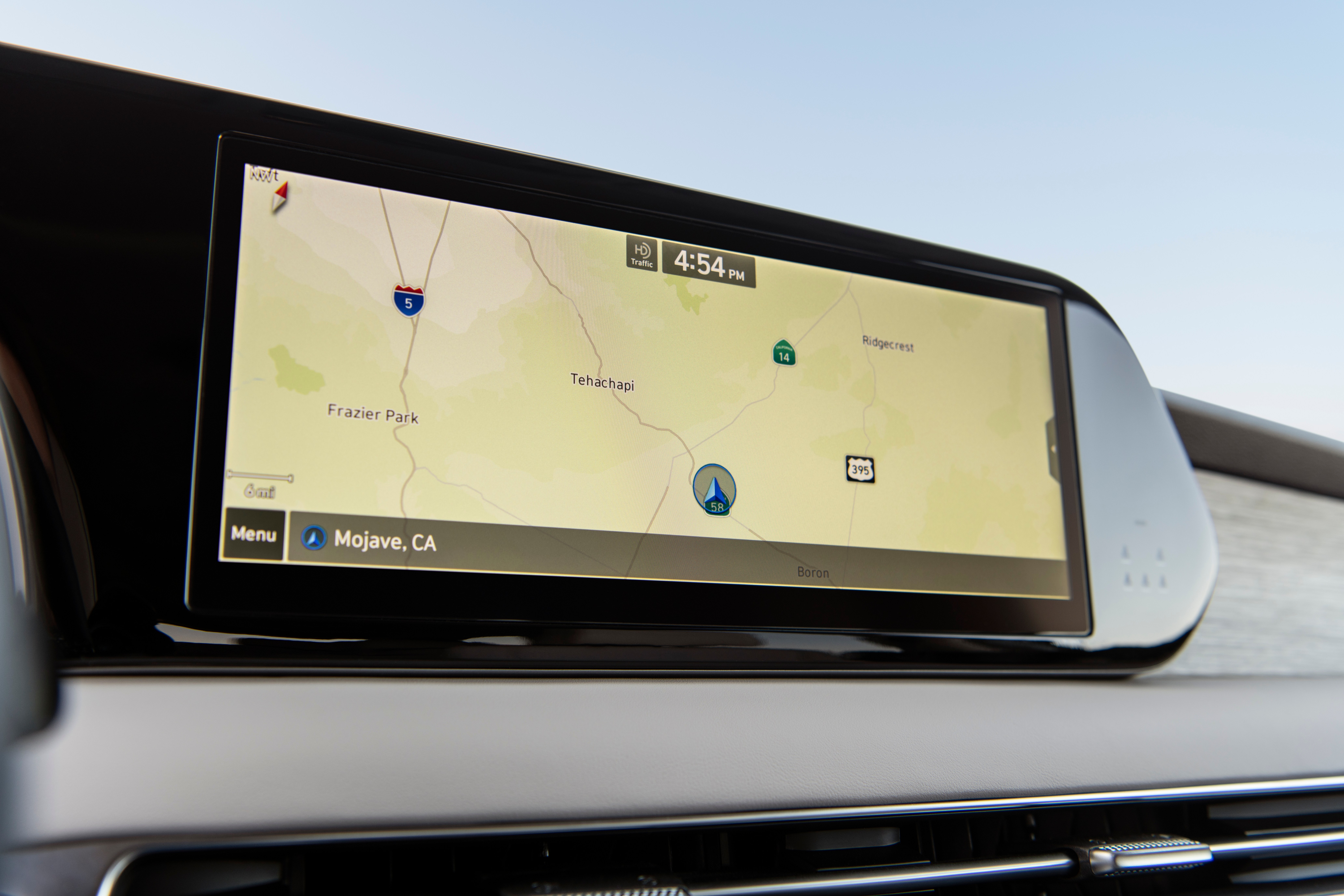 2023 Hyundai Palisade navigation screen