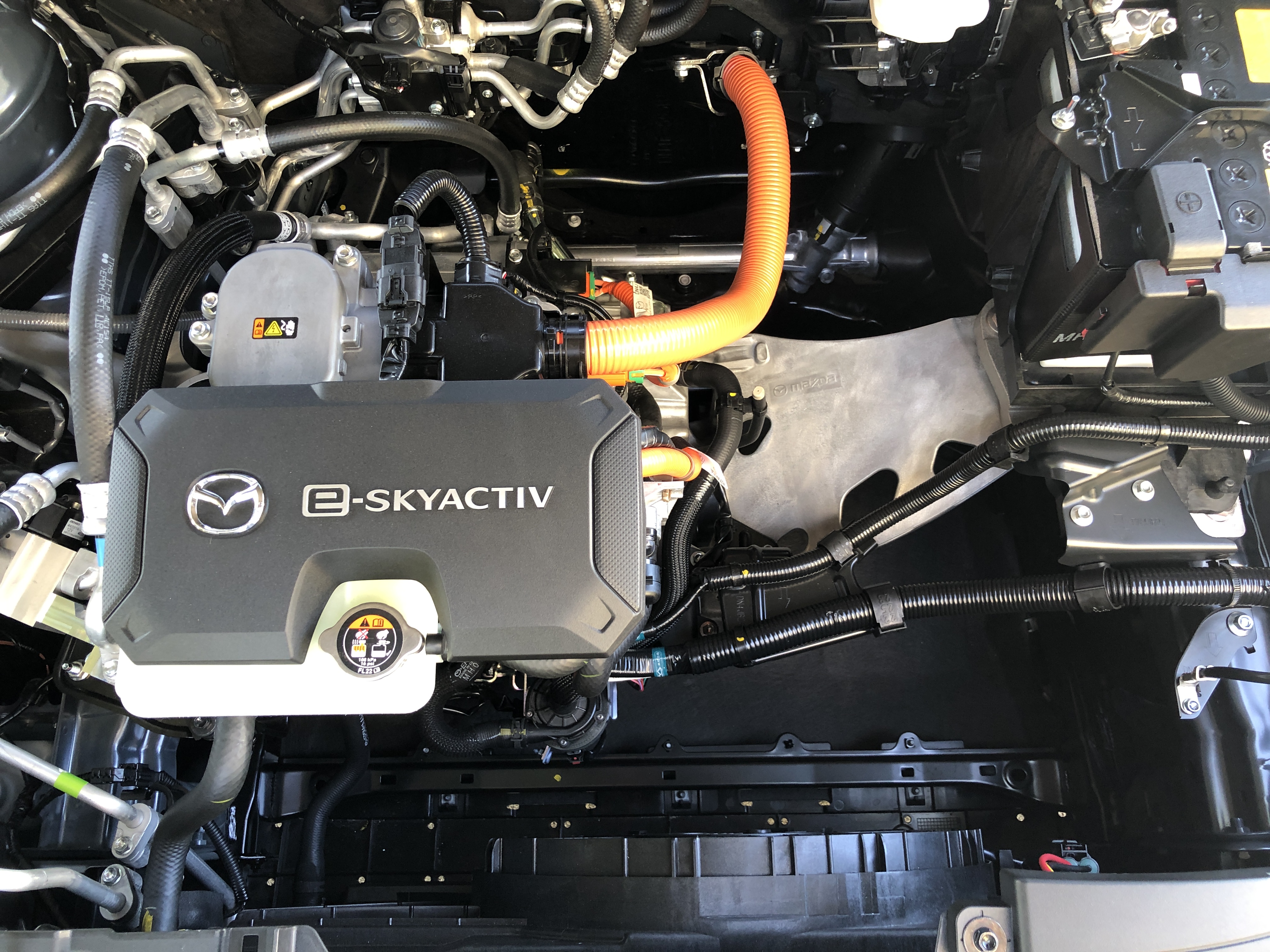2022 Mazda MX-30 motor and power electronics