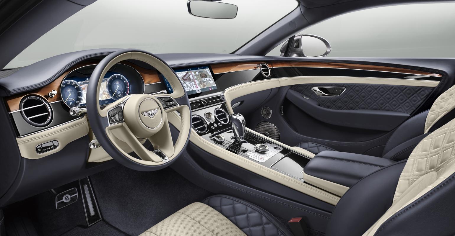 Continental Gt Sports Bentley S Sinewy New Interior Design