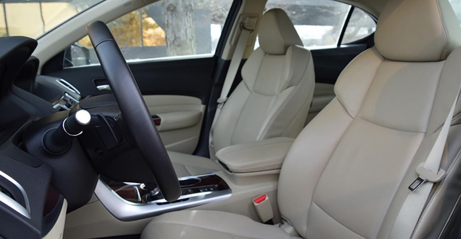 2018 Ward S 10 Best Interiors Nominee Acura Tlx Wardsauto - Car Seat Covers For 2018 Acura Tl
