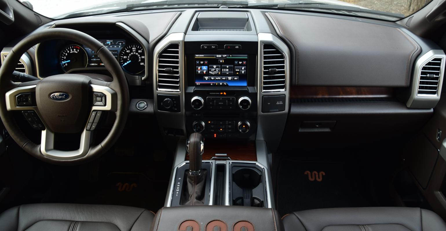 Ford F 150 King Ranch Interior Combines Luxury Utility Wardsauto