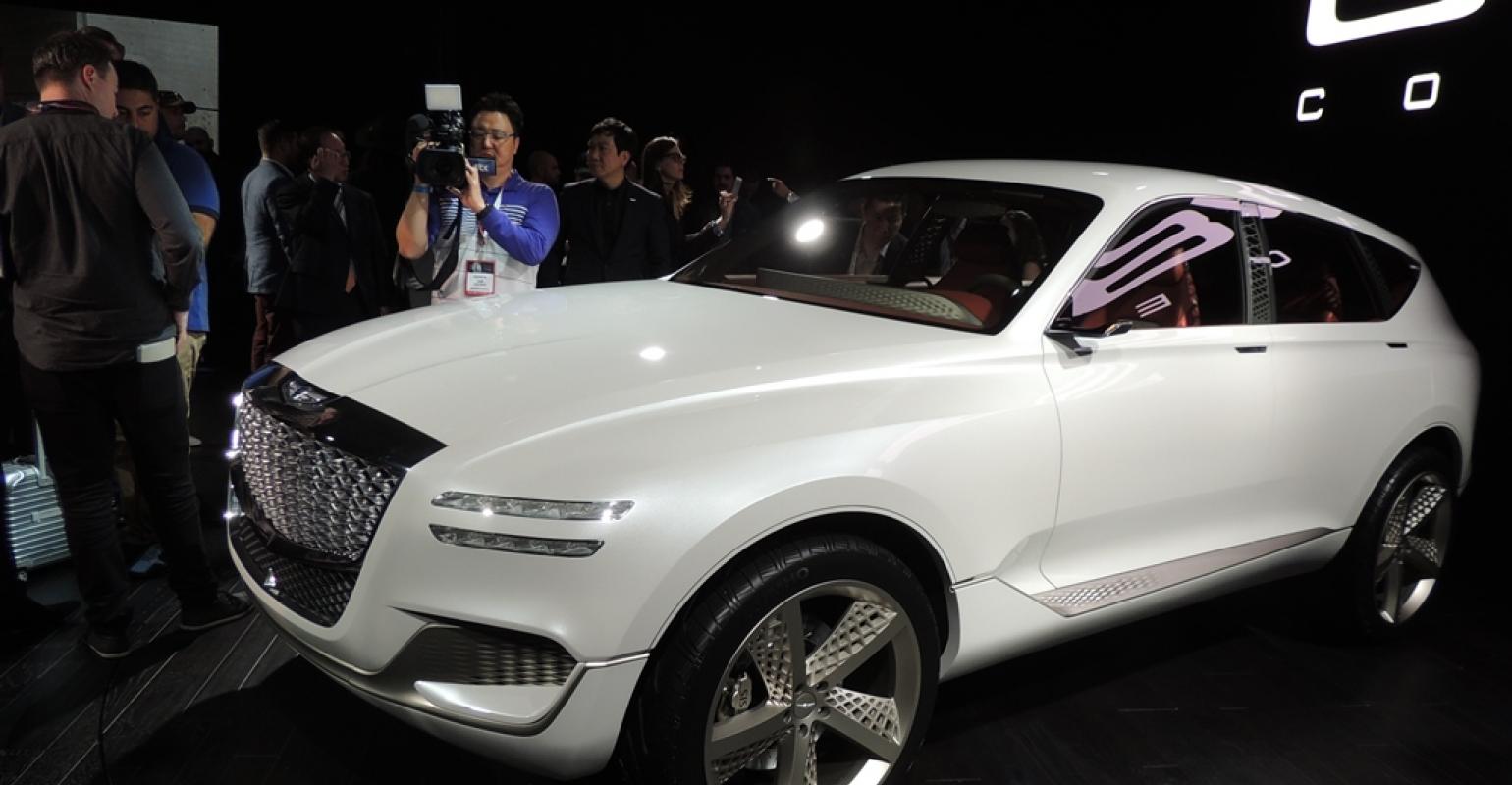 Genesis Debuts SUV (CUV) Fuel-Cell (Hybrid) Concept | WardsAuto