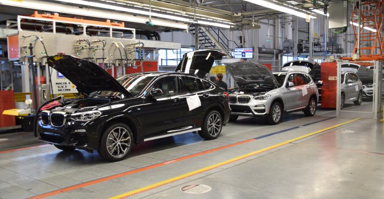 X3 follows X4 for quality assessment at BMW Spartanburg plant.