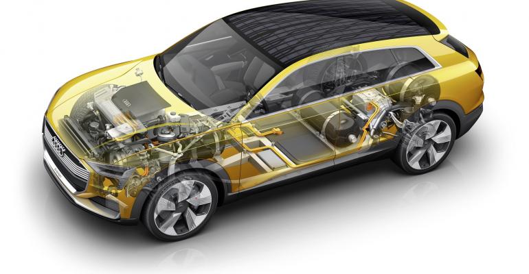 2016 Audi h-tron concept