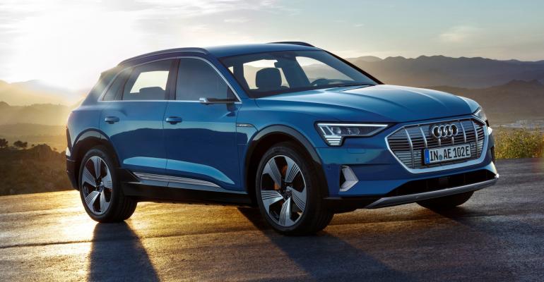 Audi offering free charging over four years to U.S. e-tron customers.