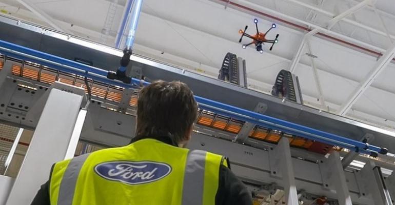 Drones cut Ford plant inspections from 12 hours to 12 minutes.