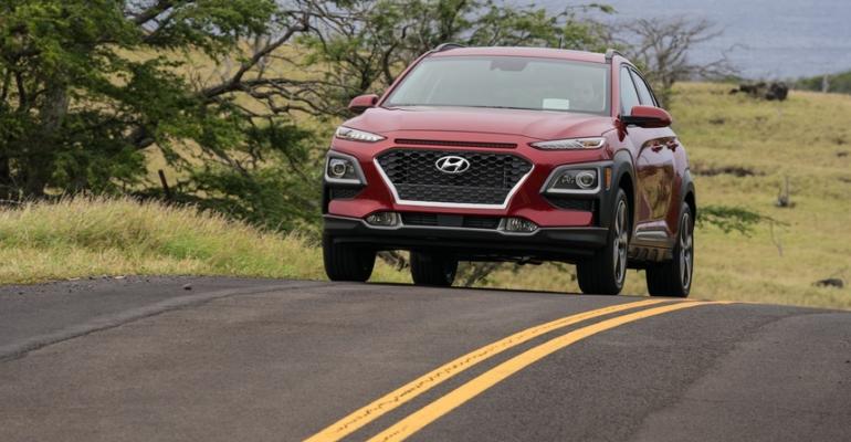 Hyundai happy with 5,000-plus Kona sales in May.