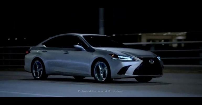 Third-ranked Lexus ES ad topped iSpot Attention Index.