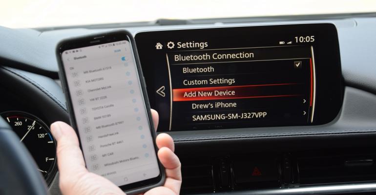 Mazda6 phone pairing