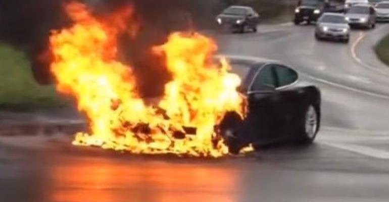 U.K. group calls for specialized training in extinguishing EV fires.