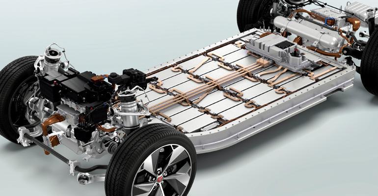 Jaguar I-Pace electrified AWD system