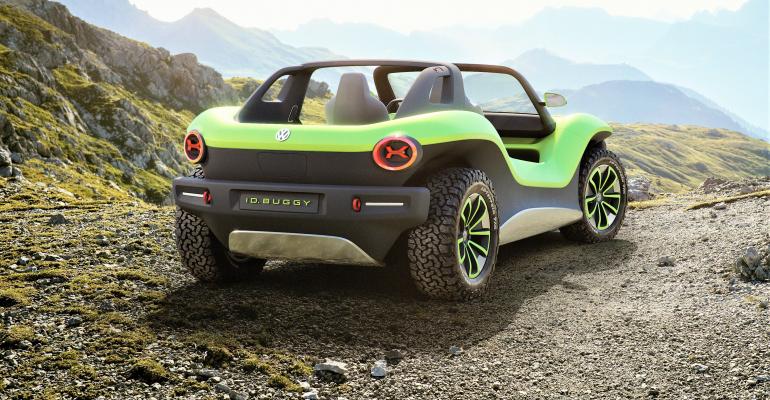 ID. Buggy concept’s electric motor makes 201 hp, 228 lb.-ft. of torque.