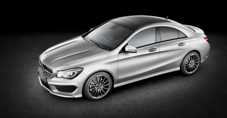 New Mercedes CLA does not look especially aero but BlueEfficiency version has stunning 022 Cd
