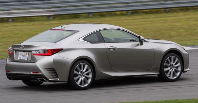 RC 350 F Sport offers additional trackworthy features not available on RC 350