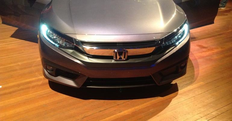 &#039;16 Honda Civic Sedan Reveal