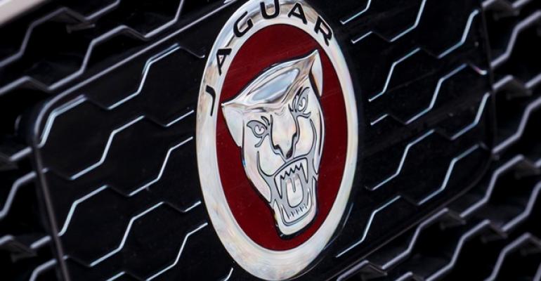 Jaguar39s trademark cat now adorns the grille of a crossover vehicle
