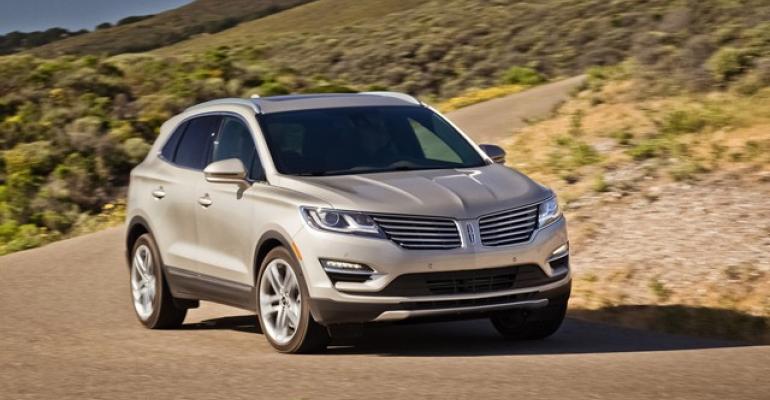 3915 Lincoln MKC sheetmetal significantly different than its platformmate the Ford Escape 