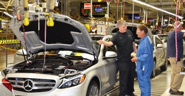 New CClass to ldquosignificantlyrdquo increase output at US plant Mercedes says