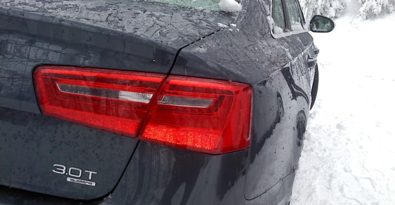 A6 proves value of quattro AWD on snowy northern Michigan day