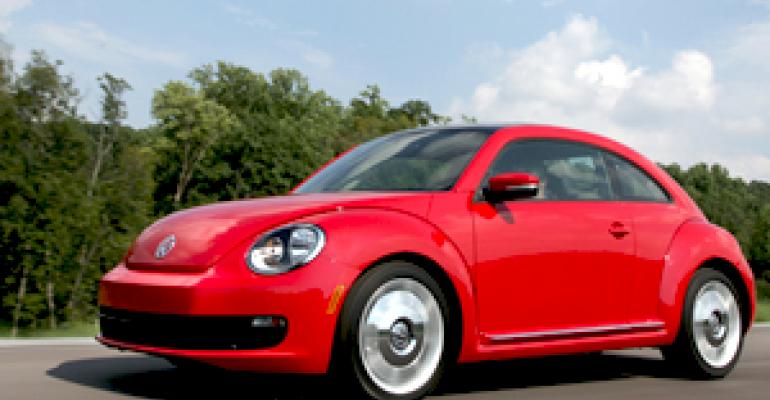 New VW Beetle Woos Male Buyers