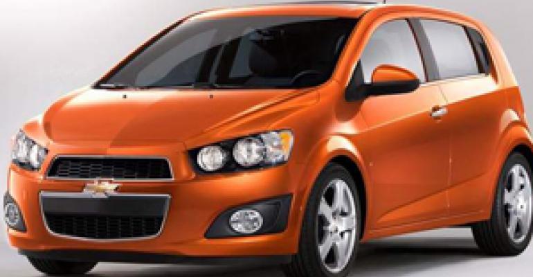 GM Hopes for Chevy Sonic Boom