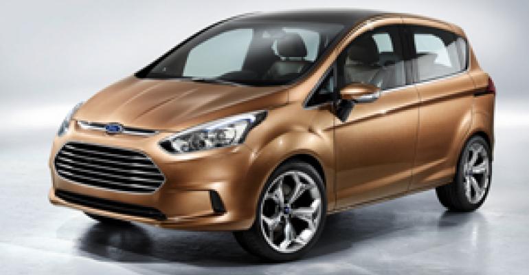 Ford Romania to Launch Output of B-Max, Engine in 2012