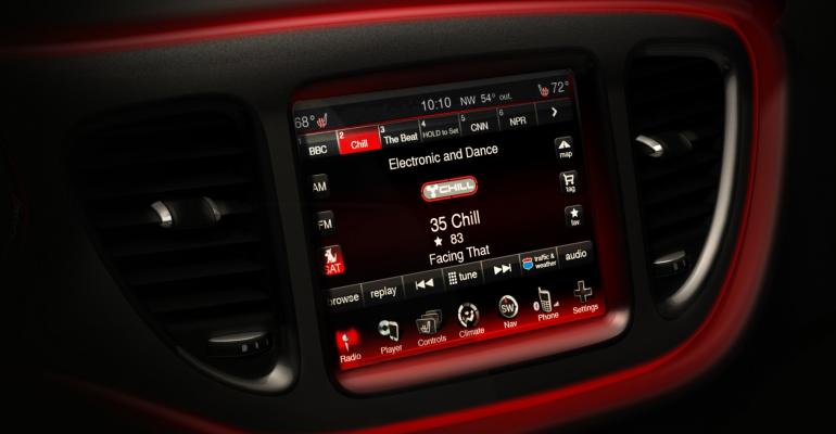 rsquo13 Dodge Dart features 84in touchscreen