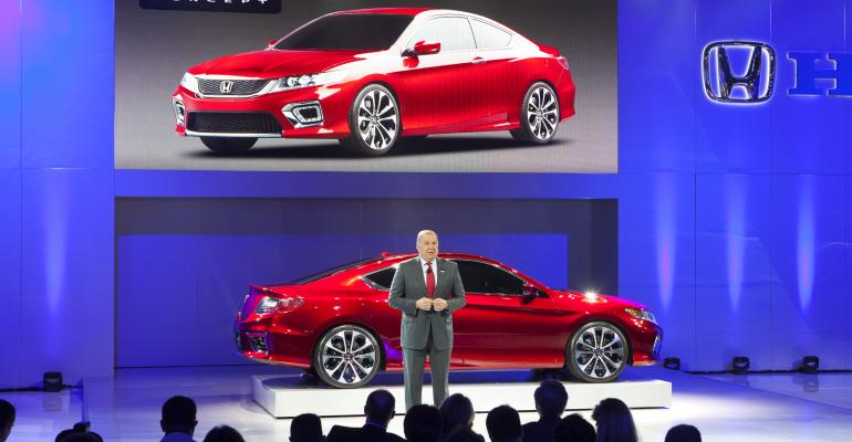 New Accord more conservatively styled than Fusion or Sonata 