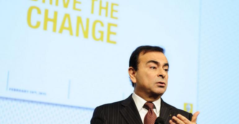 Ghosn says 135 million LV sales in US for 2012 realistic
