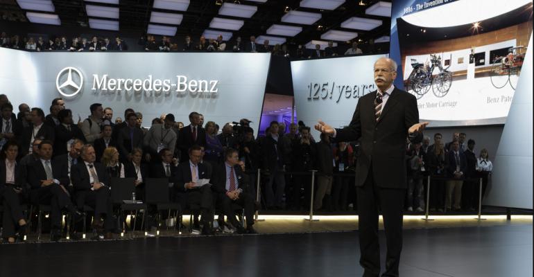Dieter Zetsche speaks at 2012 Detroit auto show