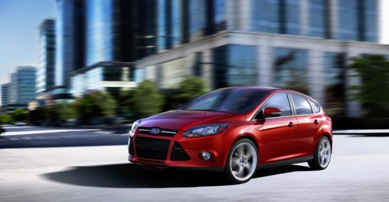 Ford Focus other small cars drove January sales 22 above yearago