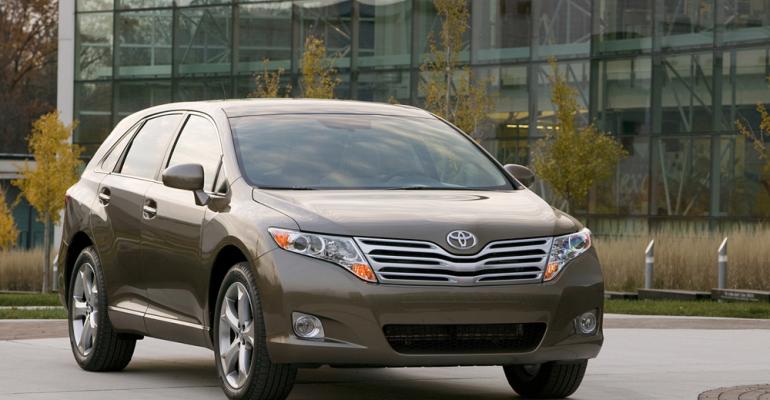 rsquo12 Toyota Venza inventory suffered from parts shortages from Japan