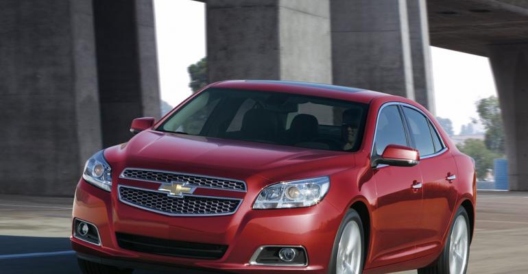 GM ramping up assembly of allnew rsquo13 Chevy Malibu