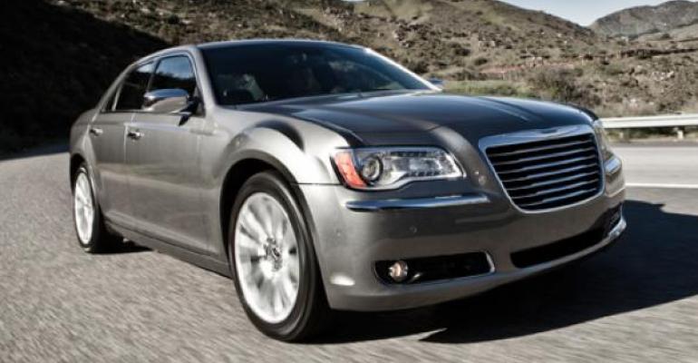 Redesigned models like 300 helped Chrysler lead market again last month