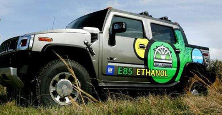 GM promoted ethanol on discontinued Hummer H2