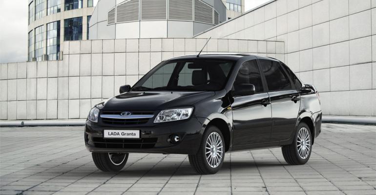 Lada Granta platform rumored basis for entry car for Russia