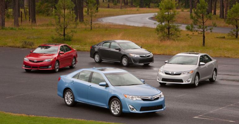 rsquo12 Camry has seen doubledigit sales growth since warhorse sedanrsquos launch in late 2011