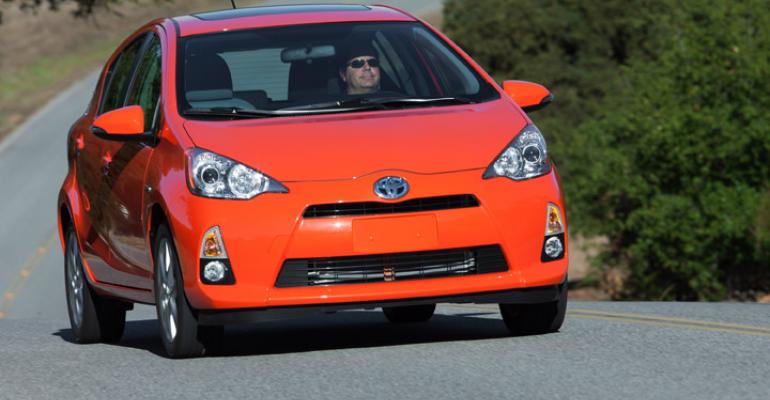 Toyota expects Prius family such as new C variant to boost sales