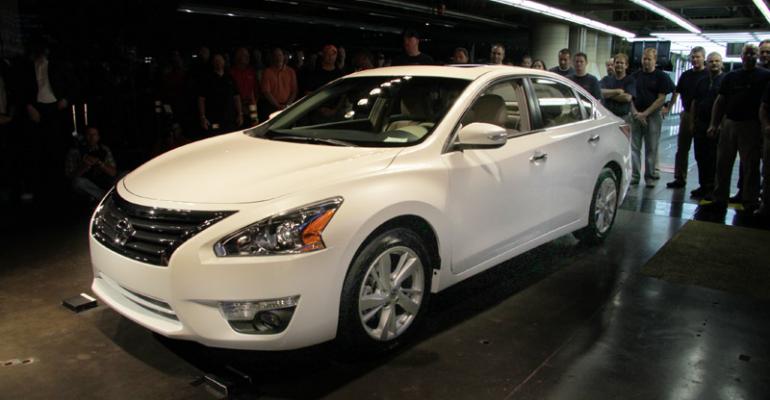 Nissan to keep lid on rsquo13 Altima incentives