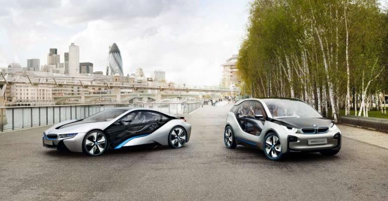 BMW i series is electric lightweight