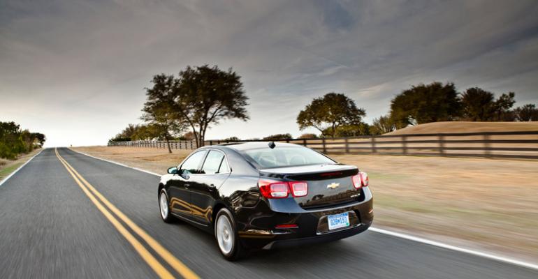 Chevy Malibu Eco among 300 highly fuelefficient light vehicles produced in US auto makers say