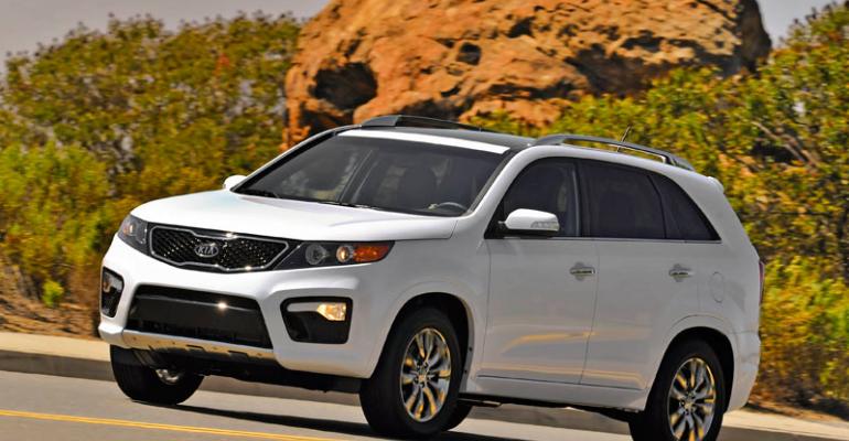 Sorento gets new styling touches for rsquo13