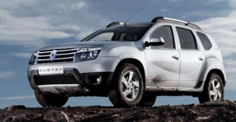 Renault Duster strong sales not enough to offset regionrsquos decline
