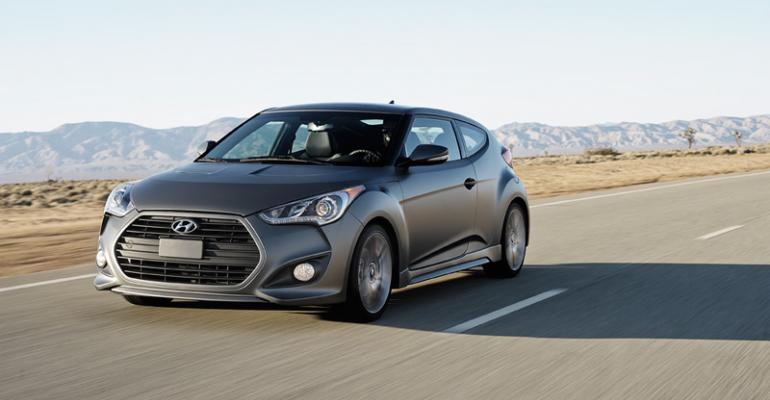 Veloster Turbo on sale this summer in US